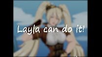 Layla mobile legends hentai animation